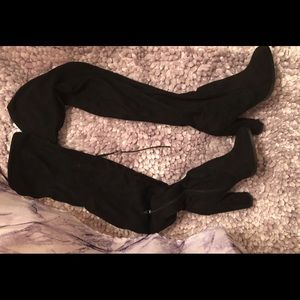 Express thigh high boots